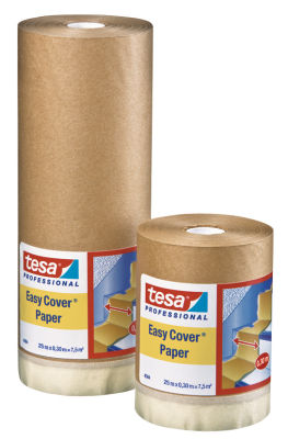 Tesa® 4364 Adhésif de masquage papier légèrement crêpé