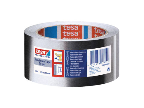 Tesa® 50565 Adhésif aluminium solide 50µm avec et sans protecteur (PV1 et PV0)