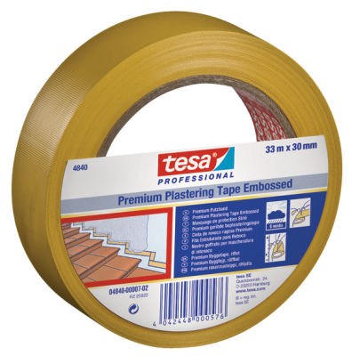 Tesa® 4840 Adhésif de plâtrage premium strié